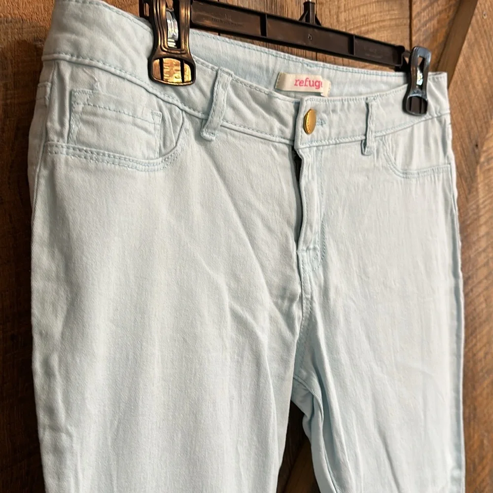 Refuge Womens light blue skinny stretch jeans size 10 - Picture 5 of 10